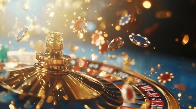 Roulette betting layout showing inside and outside bet areas